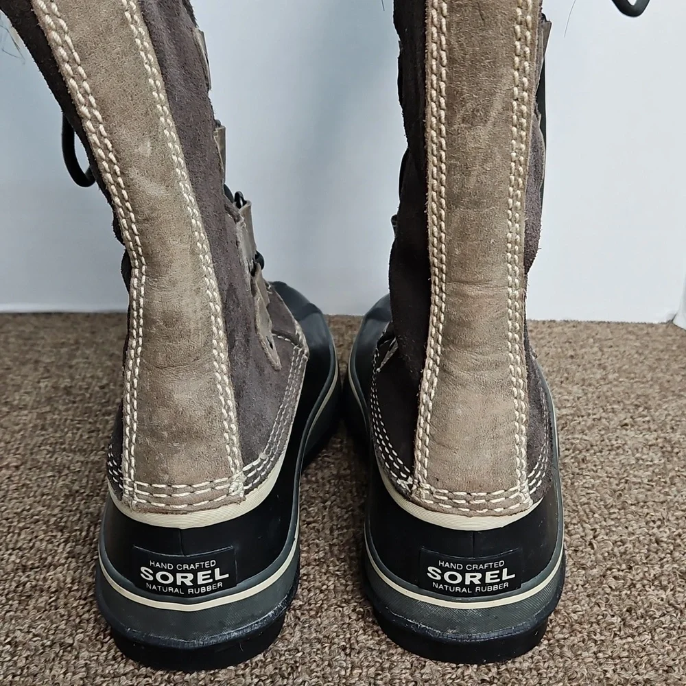 Sorel Tall Waterproof Joan Of Arc Winter Boots Sz 7 Womens